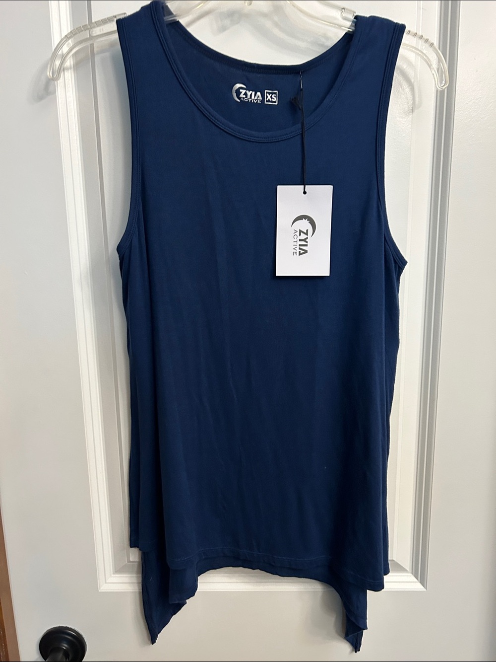 ZYIA Active Women's Navy Blue Sleeveless Tank